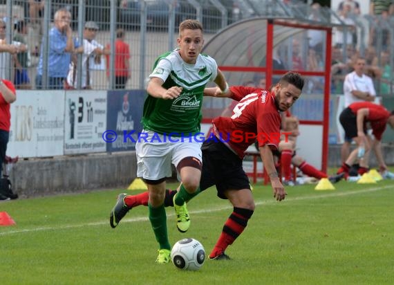 VfB Eppingen - FC Zuzenhausen Krombacher Verbandspokal 24.07.2015 (© Siegfried)