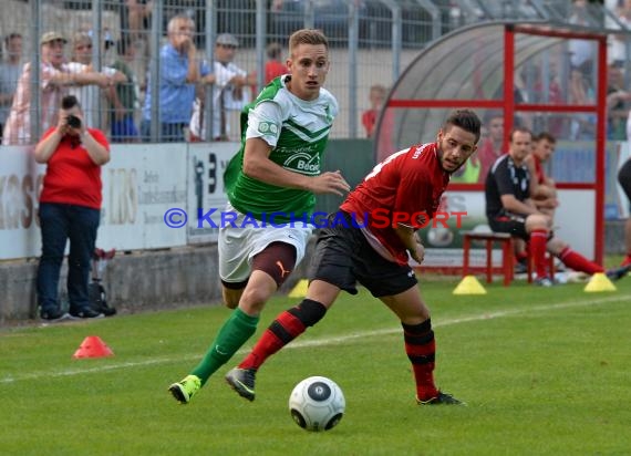 VfB Eppingen - FC Zuzenhausen Krombacher Verbandspokal 24.07.2015 (© Siegfried)