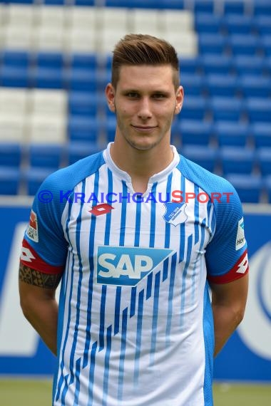 1. BL - 15/16 - TSG Hoffenheim - Mannschaftsfoto  (© Kraichgausport / Loerz)