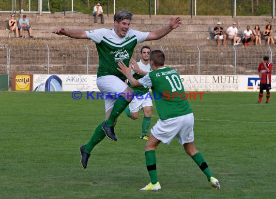 VfB Eppingen - FC Zuzenhausen Krombacher Verbandspokal 24.07.2015 (© Siegfried)