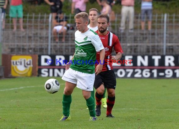 VfB Eppingen - FC Zuzenhausen Krombacher Verbandspokal 24.07.2015 (© Siegfried)