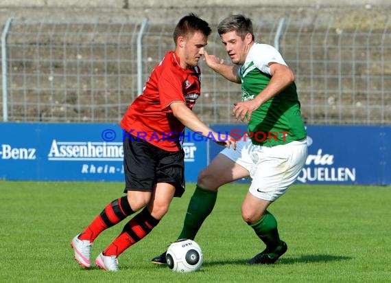 VfB Eppingen - FC Zuzenhausen Krombacher Verbandspokal 24.07.2015 (© Siegfried)