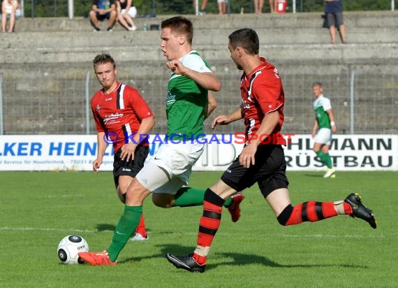 VfB Eppingen - FC Zuzenhausen Krombacher Verbandspokal 24.07.2015 (© Siegfried)