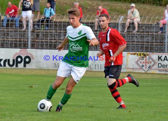 VfB Eppingen - FC Zuzenhausen Krombacher Verbandspokal 24.07.2015 (© Siegfried)