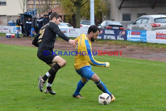 Kreisklasse  SV Gemmingen vs FV Landshausen 05.11.2017 (© Kraichgausport / Loerz)