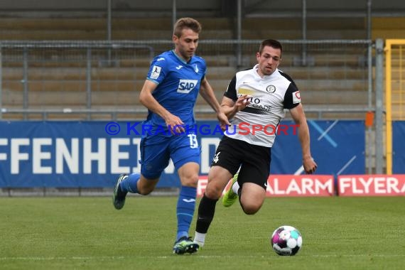 Regionalliga Suedwest - 2020/2021 - TSG 1899 Hoffenheim II vs. SV 07 Elversberg (© Kraichgausport / Loerz)