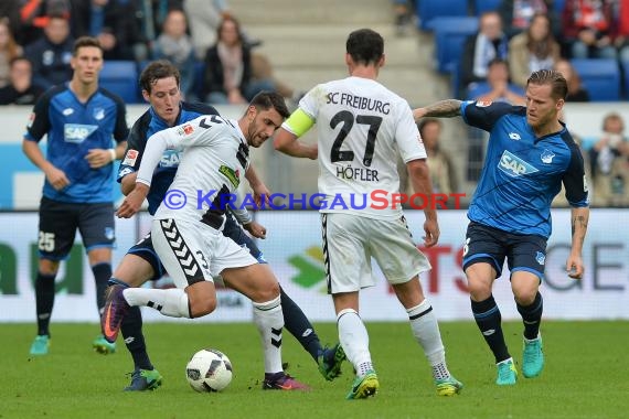 1. BL - 16/17 - TSG 1899 Hoffenheim vs. SC Freiburg (© Kraichgausport / Loerz)