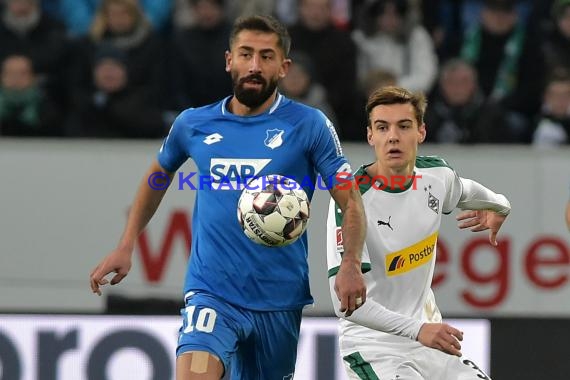 1. BL - 18/19 - TSG 1899 Hoffenheim vs. Bor. Moenchengladbach (© Kraichgausport / Loerz)