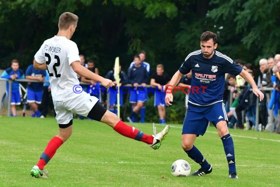 Kreisklasse A Sinsheim FC Weiler vs VfL Mühlbach 24.09.2017 (© Siegfried Lörz)