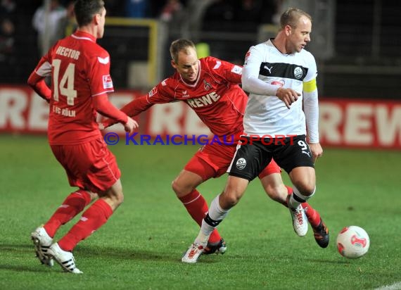 2. Bundesliga SV 1916 Sandhausen - 1. FC Köln 14.12.2012 (© Siegfried Lörz)