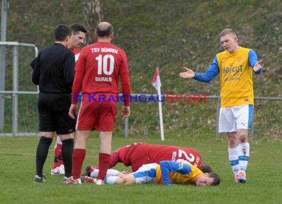 TSV Dühren - TSV Michelfeld II Kreisklasse A 16.03.2014 (© Siegfried)