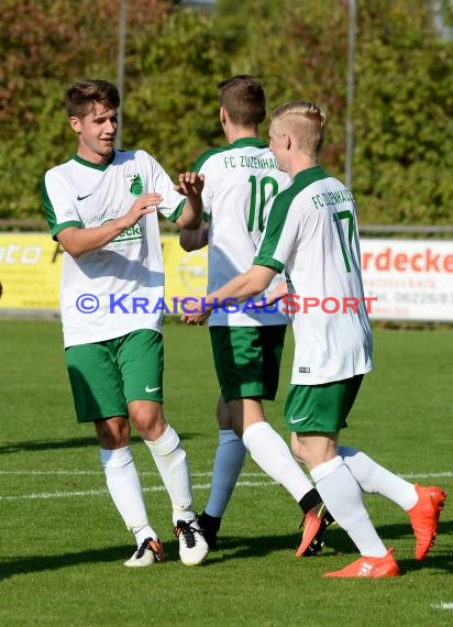 Verbandsliga Nordbaden FC Zuzenhausen vs SpVgg Durlach-Aue (© Siegfried Lörz)