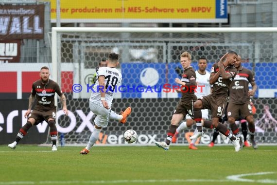 2. BL - 18/19 - SV Sandhausen vs. FC St. Pauli (© Fotostand / Loerz)