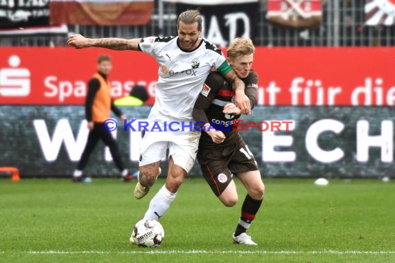 2. BL - 18/19 - SV Sandhausen vs. FC St. Pauli (© Fotostand / Loerz)