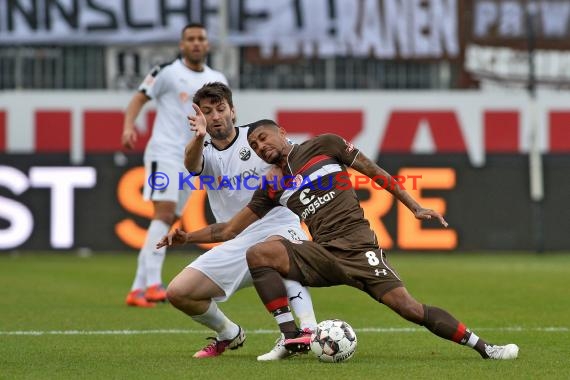 2. BL - 18/19 - SV Sandhausen vs. FC St. Pauli (© Fotostand / Loerz)