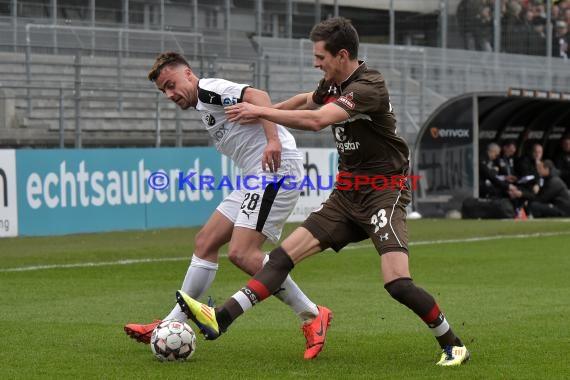 2. BL - 18/19 - SV Sandhausen vs. FC St. Pauli (© Fotostand / Loerz)