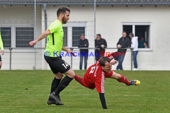 2018/19 Kreisklasse A Sinsheim - FC Weiler vs SV Gemmingen  (© Siegfried Lörz)