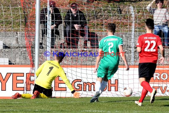 2018/19 Verbandsliga Nordbaden VfB Eppingen vs FC Zuzenhausen (© Siegfried Lörz)