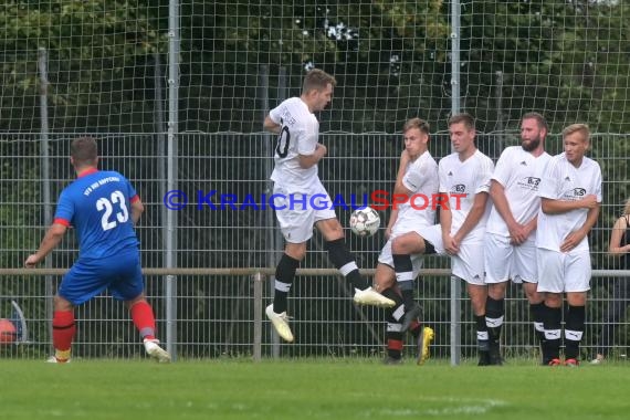 Saison 18/19 Kreisklasse A Sinsheim FC Weiler vs TSV Neckarbischosheim 2 (© Siegfried Lörz)