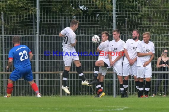 Saison 18/19 Kreisklasse A Sinsheim FC Weiler vs TSV Neckarbischosheim 2 (© Siegfried Lörz)