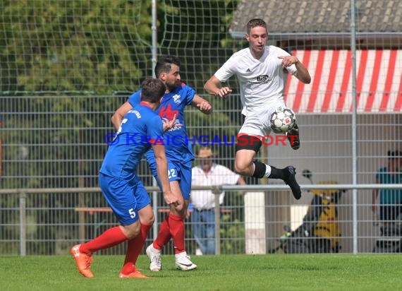 Saison 18/19 Kreisklasse A Sinsheim FC Weiler vs TSV Neckarbischosheim 2 (© Siegfried Lörz)