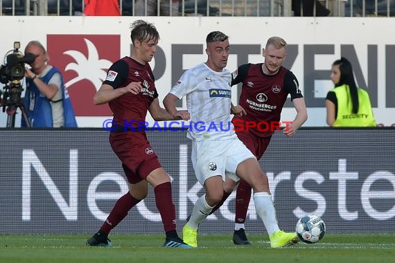 2. BL - 19/20 - SV Sandhausen vs. 1. FC Nuernberg (© Kraichgausport / Loerz)