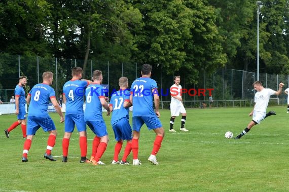 Saison 18/19 Kreisklasse A Sinsheim FC Weiler vs TSV Neckarbischosheim 2 (© Siegfried Lörz)