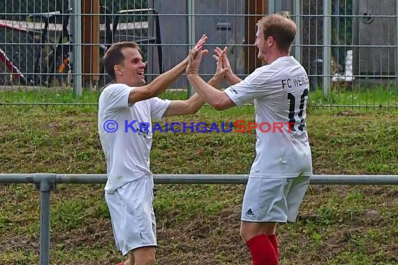 Kreisklasse A Sinsheim FC Weiler vs VfL Mühlbach 24.09.2017 (© Siegfried Lörz)