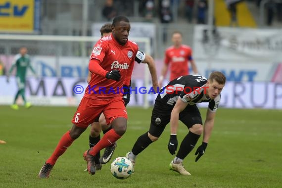 2. BL - 17/18 - SV Sandhausen vs. Holstein Kiel (© Kraichgausport / Loerz)