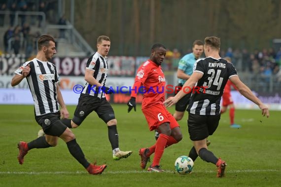 2. BL - 17/18 - SV Sandhausen vs. Holstein Kiel (© Kraichgausport / Loerz)