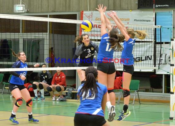 Volleyball Damen 3. Liga Süd SV Sinsheim gegen BSP MTV Stuttgart 13.01.2018 (© Siegfried)