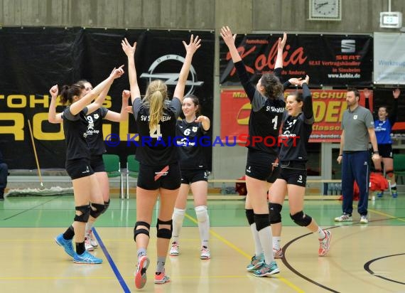 Volleyball Damen 3. Liga Süd SV Sinsheim gegen BSP MTV Stuttgart 13.01.2018 (© Siegfried)