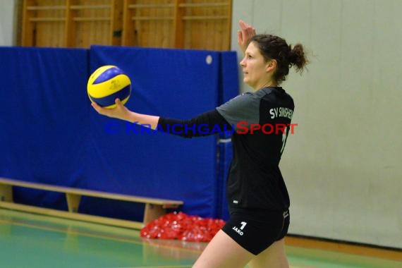 Volleyball Damen 3. Liga Süd SV Sinsheim gegen BSP MTV Stuttgart 13.01.2018 (© Siegfried)