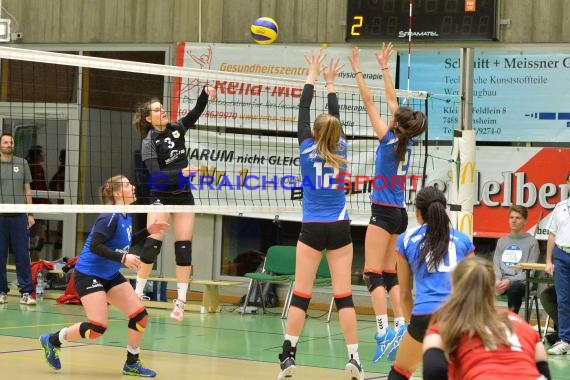 Volleyball Damen 3. Liga Süd SV Sinsheim gegen BSP MTV Stuttgart 13.01.2018 (© Siegfried)