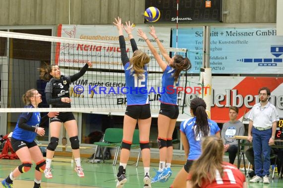 Volleyball Damen 3. Liga Süd SV Sinsheim gegen BSP MTV Stuttgart 13.01.2018 (© Siegfried)