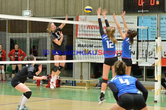 Volleyball Damen 3. Liga Süd SV Sinsheim gegen BSP MTV Stuttgart 13.01.2018 (© Siegfried)