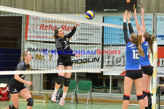 Volleyball Damen 3. Liga Süd SV Sinsheim gegen BSP MTV Stuttgart 13.01.2018 (© Siegfried)