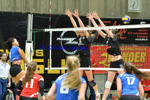 Volleyball Damen 3. Liga Süd SV Sinsheim gegen BSP MTV Stuttgart 13.01.2018 (© Siegfried)