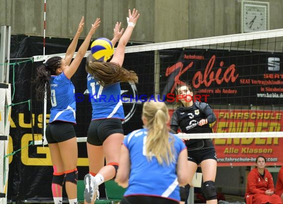 Volleyball Damen 3. Liga Süd SV Sinsheim gegen BSP MTV Stuttgart 13.01.2018 (© Siegfried)