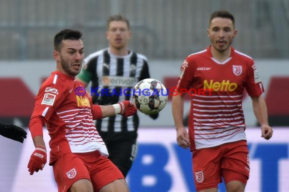 2. BL - 18/19 - SV Sandhausen vs. Jahn Regensburg (© Kraichgausport / Loerz)