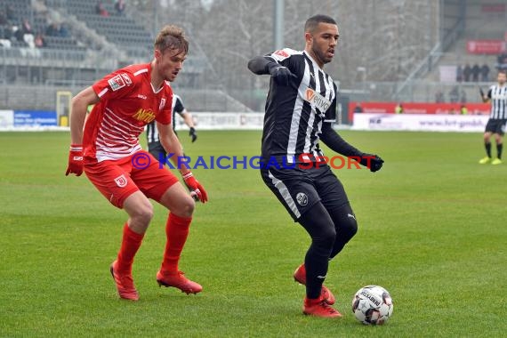 2. BL - 18/19 - SV Sandhausen vs. Jahn Regensburg (© Kraichgausport / Loerz)