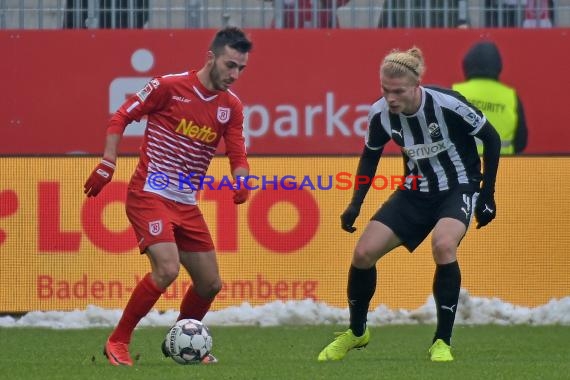 2. BL - 18/19 - SV Sandhausen vs. Jahn Regensburg (© Kraichgausport / Loerz)