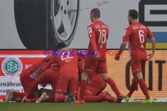 2. BL - 18/19 - SV Sandhausen vs. Jahn Regensburg (© Kraichgausport / Loerz)