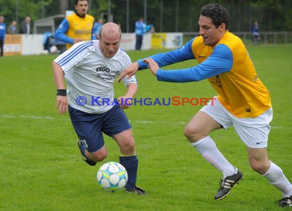 Kreisklasse A Sinsheim TSV Michelfeld II gegen TSV Steinsfurt 27.04.2014 (© Siegfried)