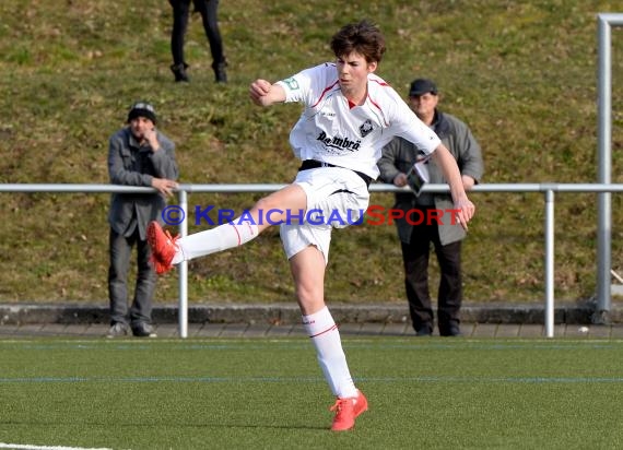 VfB Eppingen gegen SG 05 Wiesenbach 28.02.2015 Landesliga Rhein Neckar  (© Siegfried)