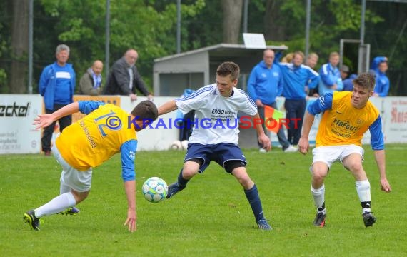 Kreisklasse A Sinsheim TSV Michelfeld II gegen TSV Steinsfurt 27.04.2014 (© Siegfried)