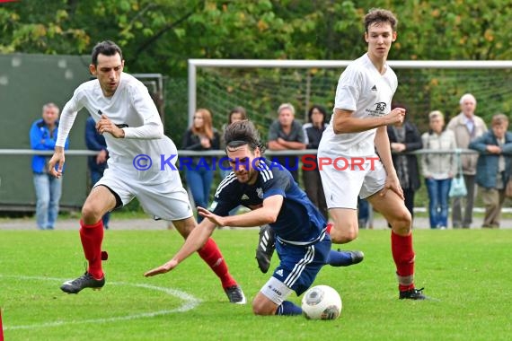 Kreisklasse A Sinsheim FC Weiler vs VfL Mühlbach 24.09.2017 (© Siegfried Lörz)