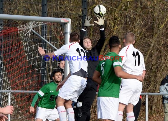 VfB Eppingen gegen SG 05 Wiesenbach 28.02.2015 Landesliga Rhein Neckar  (© Siegfried)