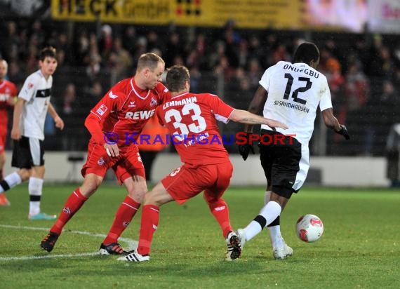 2. Bundesliga SV 1916 Sandhausen - 1. FC Köln 14.12.2012 (© Siegfried Lörz)