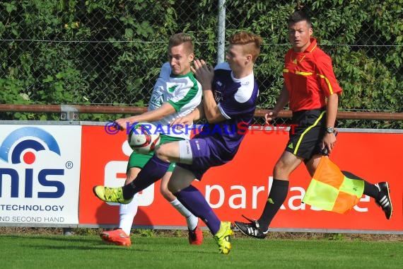 Verbandsliga Nordbaden FC Zuzenhausen vs SpVgg Durlach-Aue (© Siegfried Lörz)